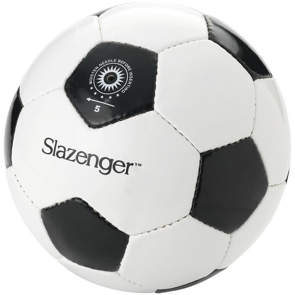 El-classico size 5 football, White, solid black
